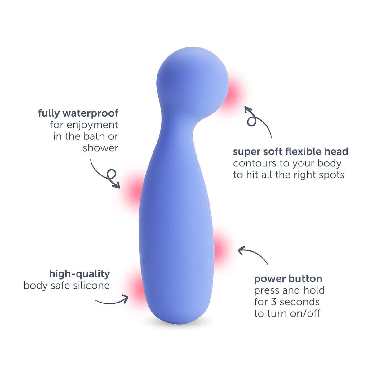 Yepment plus one personal massager