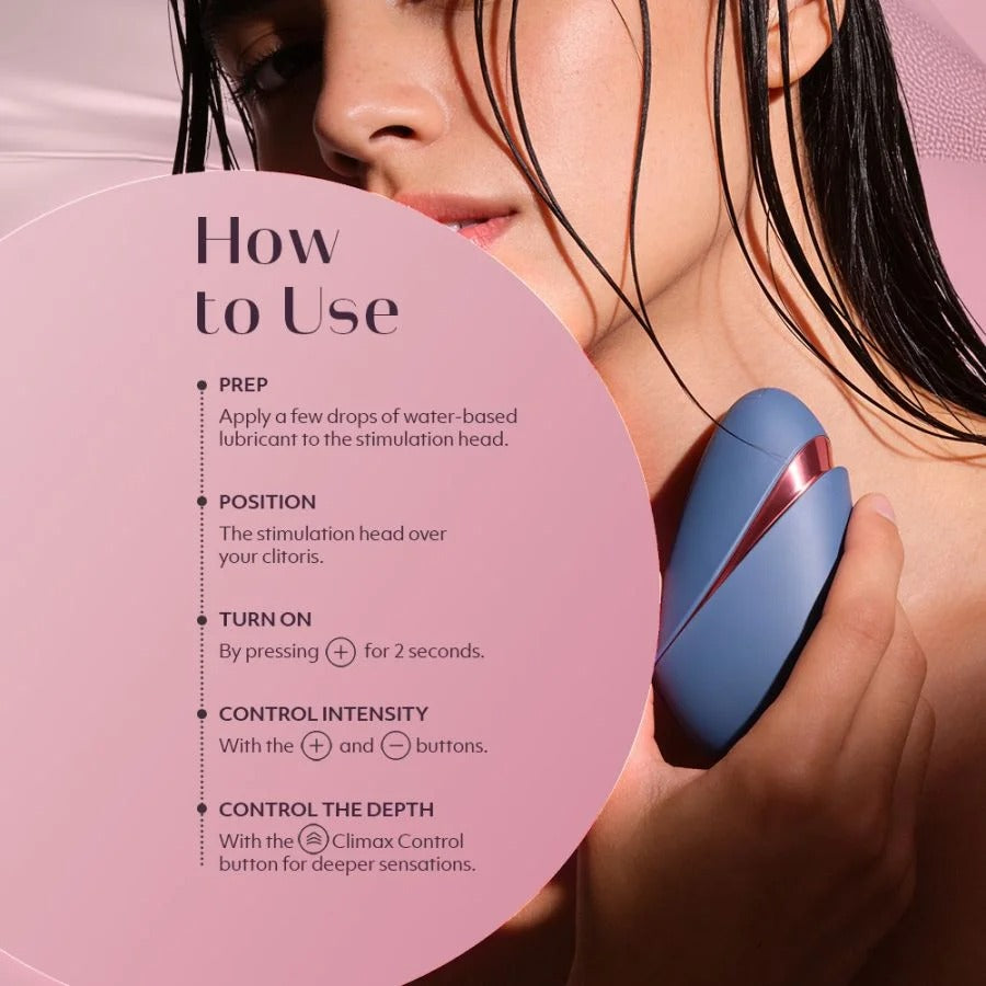 Next Liberty-Compact 3D Pleasure Air Clitoral Stimulator